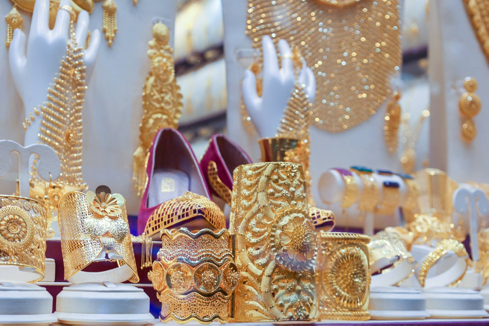 Gold and silver Ornaments